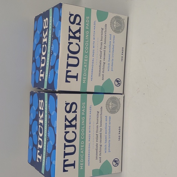 Tucks medicated cooling pads hemorrhoidal witch hazel wipes burning itching - Picture 1 of 6